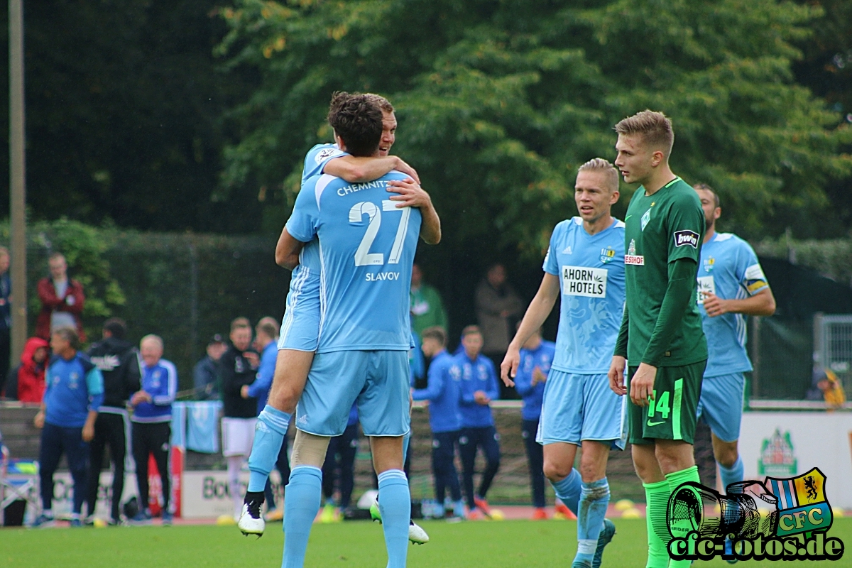 SV Werder Bremen II - Chemnitzer FC 1:1 (0:1)