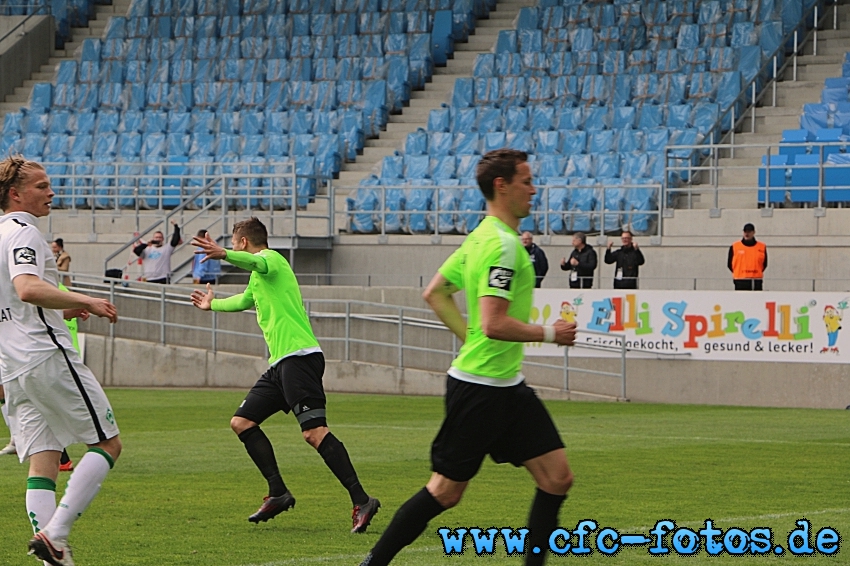 Chemnitzer FC - SV Werder Bremen II 2:1 (1:0)