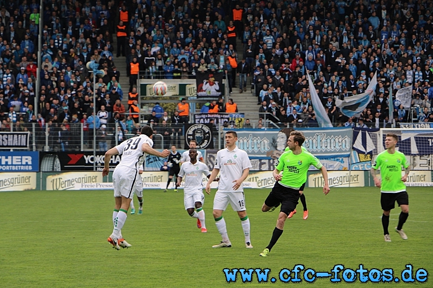 Chemnitzer FC - SV Werder Bremen II 2:1 (1:0)