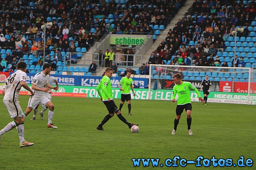 Chemnitzer FC - SV Werder Bremen II 2:1 (1:0)