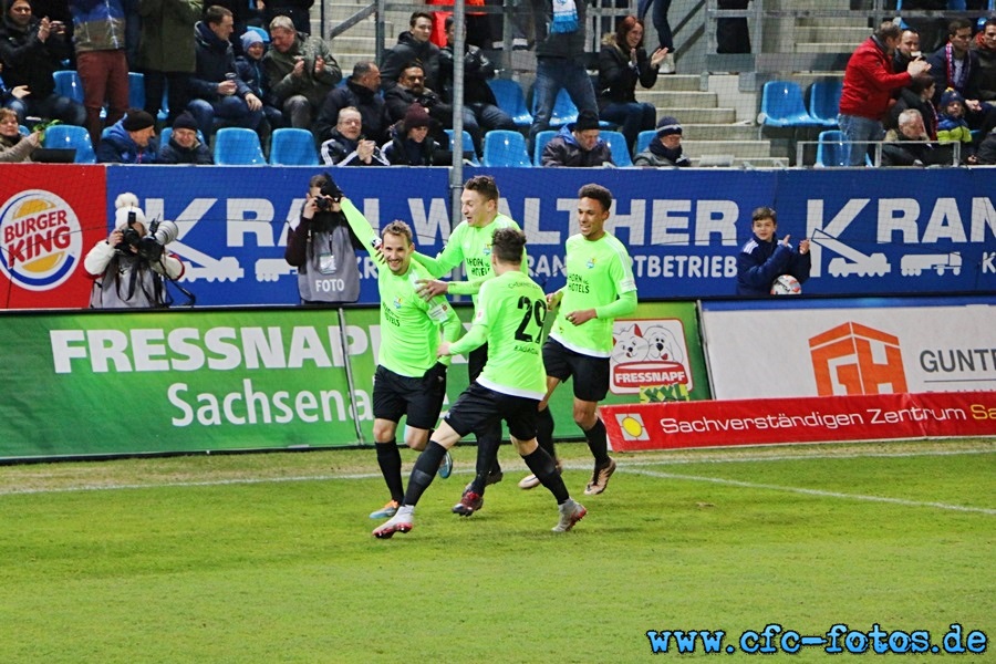 Chemnitzer FC - FC Energie Cottbus 4:0(1:0)