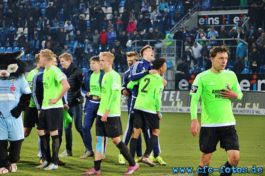 Chemnitzer FC - FC Energie Cottbus 4:0(1:0)