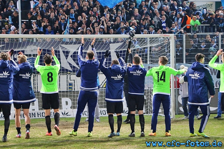 Chemnitzer FC - FC Energie Cottbus // 4:0 (1:0)