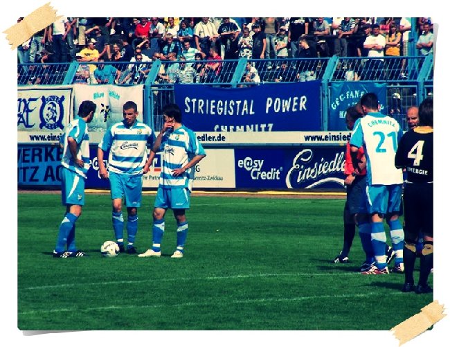 Chemnitzer FC - FC Energie Cottbus(A.) / 1:1 (1:1)