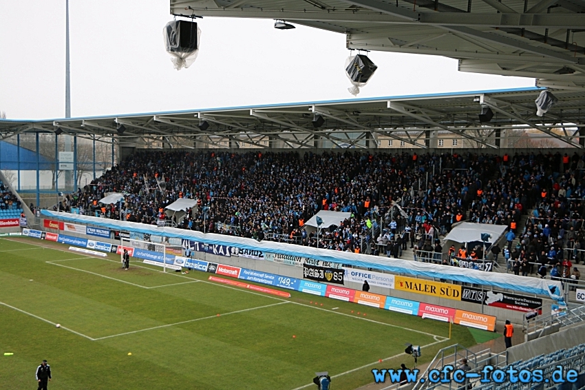 Chemnitzer FC - SG Dynamo Dresden 2:2 (1:2)