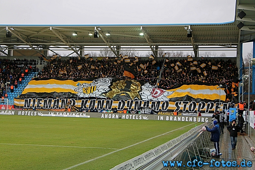 Chemnitzer FC - SG Dynamo Dresden 2:2 (1:2)