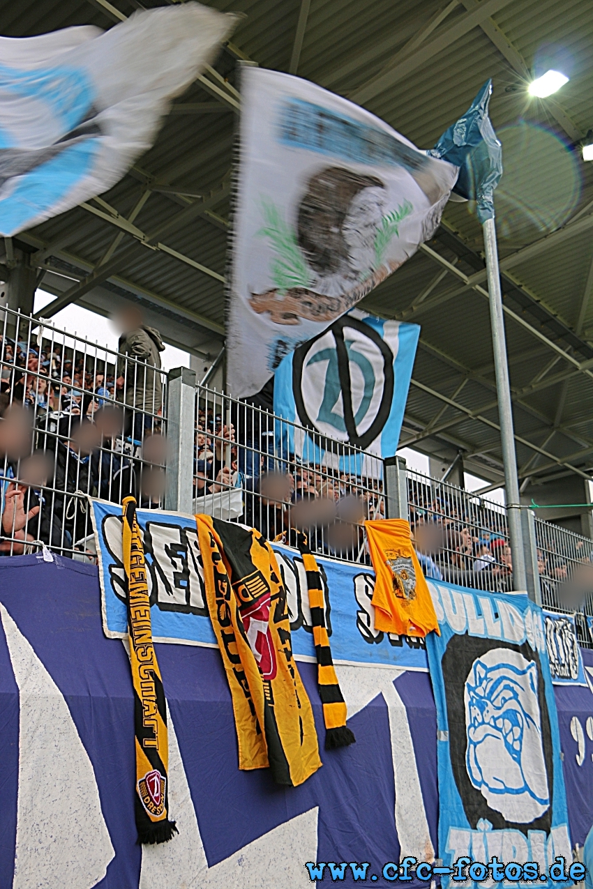 Chemnitzer FC - SG Dynamo Dresden 2:2 (1:2)