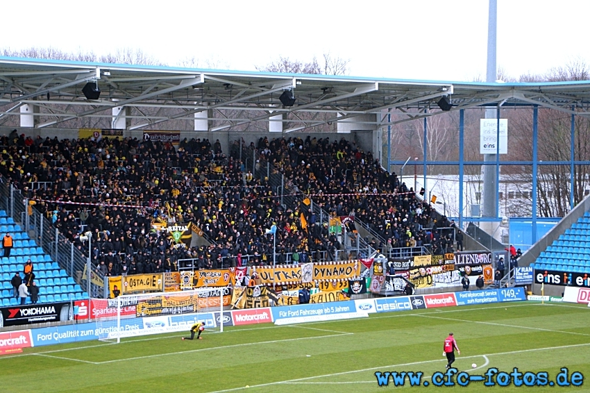 Chemnitzer FC - SG Dynamo Dresden 2:2 (1:2)