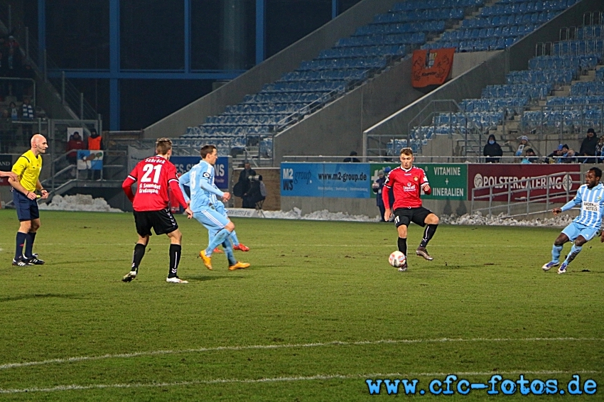 Chemnitzer FC - SG Sonnenhof Groaspach 0:2 (0:0)