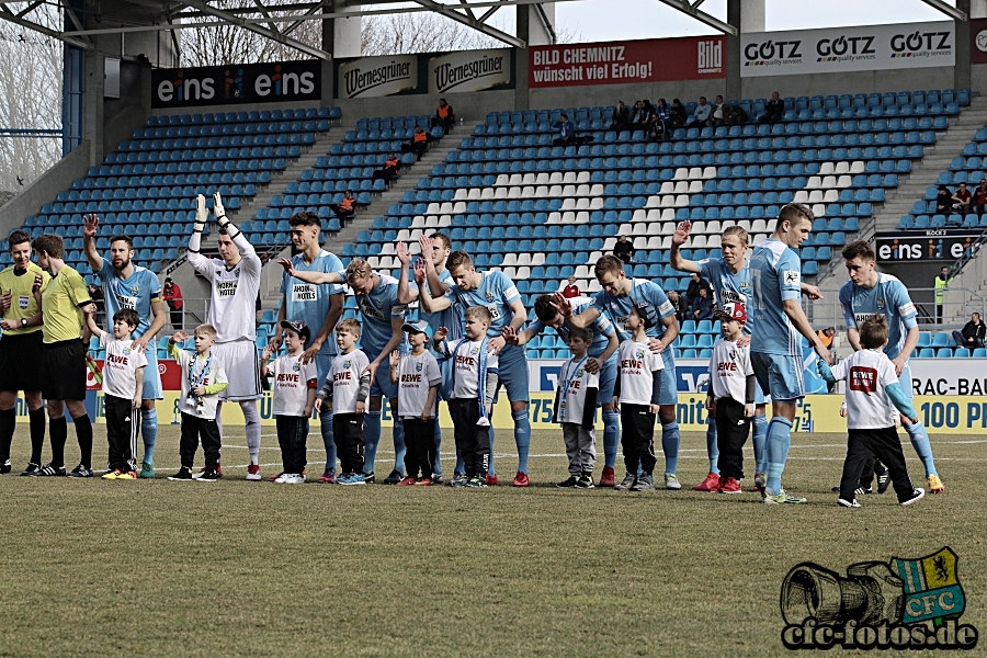 Chemnitzer FC - Hallescher FC 1:1 (0:0)