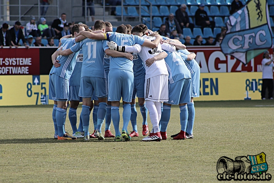 Chemnitzer FC - Hallescher FC 1:1 (0:0)