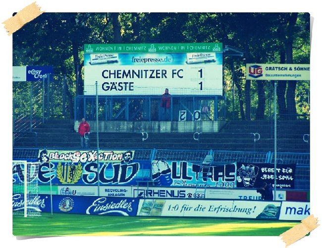 Chemnitzer FC - Hannover 96(A.) / 1:1 (0:1)