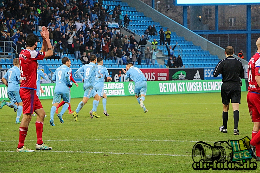  Chemnitzer FC - KSV Holstein Kiel / 2:2 (1:0)