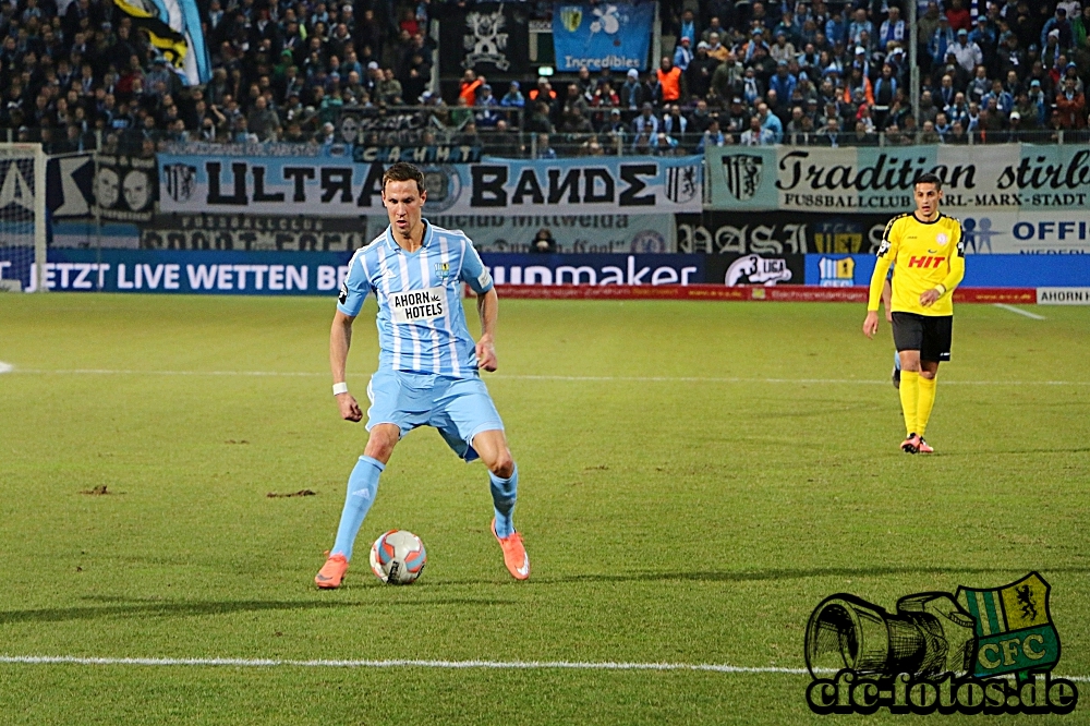 Chemnitzer FC - S.C. Fortuna Kln 3:1 (1:1)