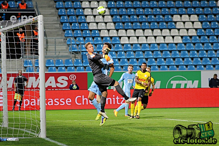 Chemnitzer FC - S.C. Fortuna Kln 1:2 (0:1)