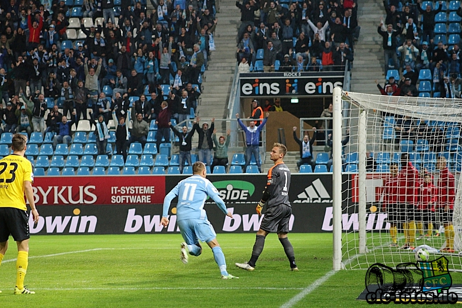 Chemnitzer FC - S.C. Fortuna Kln 1:2 (0:1)
