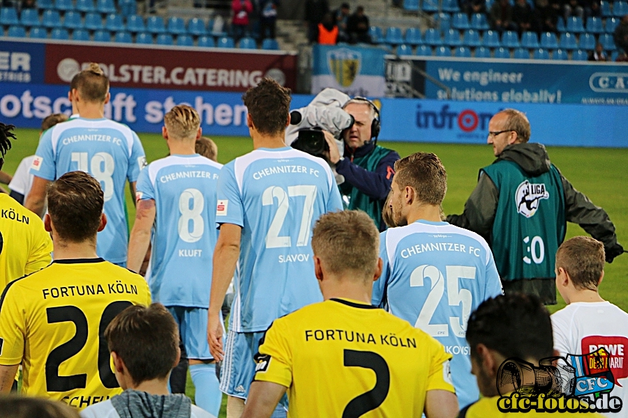 Chemnitzer FC - S.C. Fortuna Kln 1:2 (0:1)