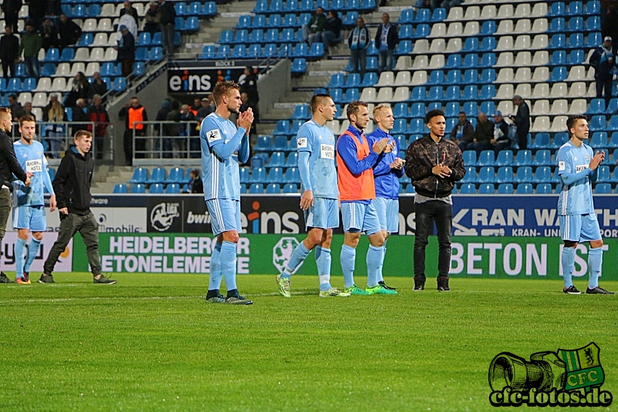 Chemnitzer FC - S.C. Fortuna Kln 1:2 (0:1)