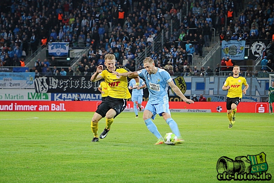 Chemnitzer FC - S.C. Fortuna Kln 1:2 (0:1)