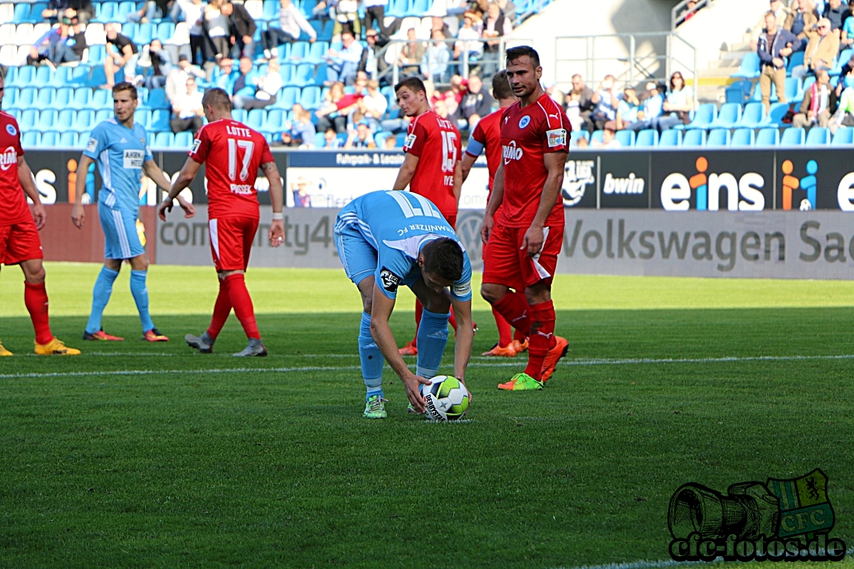 Chemnitzer FC - Sportfreunde Lotte 3:1 (1:1)