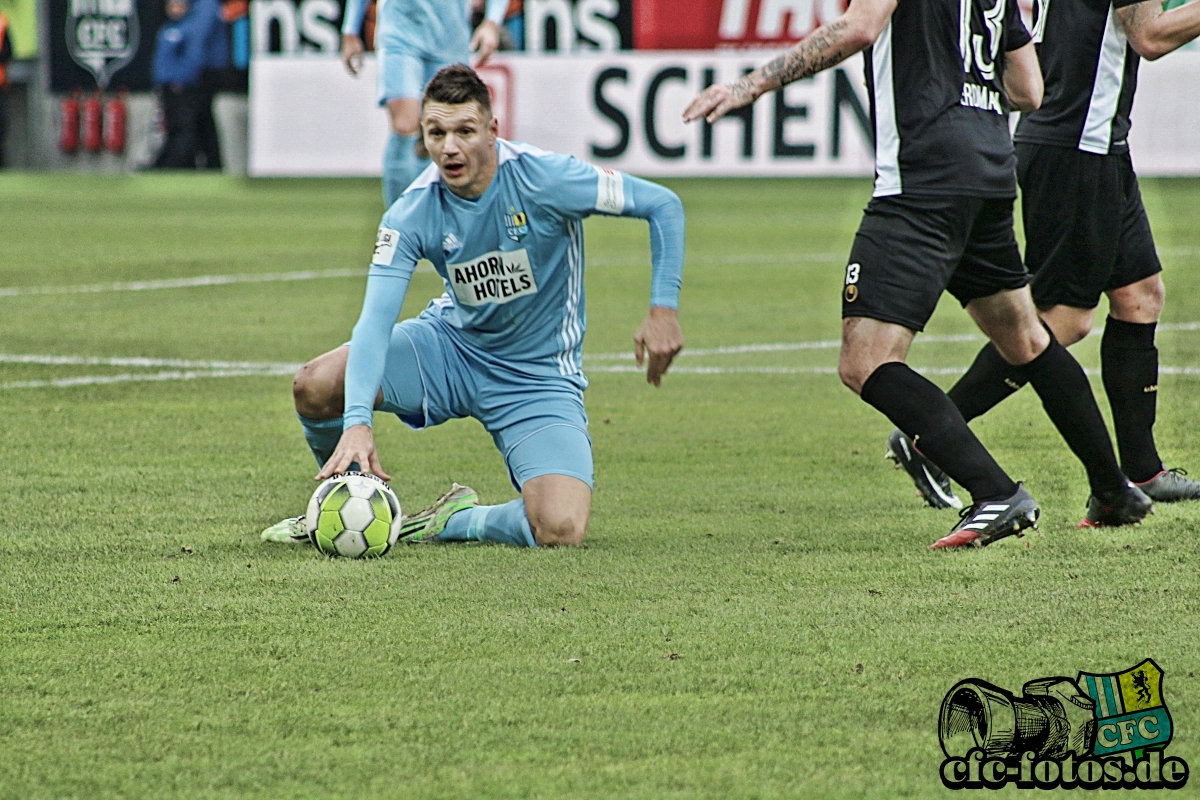 Chemnitzer FC - 1.FC Magdeburg 2:3 (1:3)