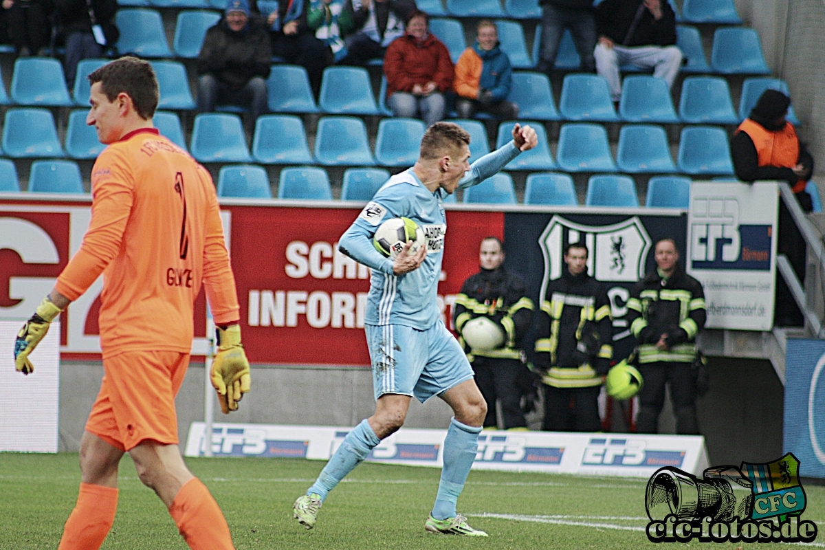 Chemnitzer FC - 1.FC Magdeburg 2:3 (1:3)