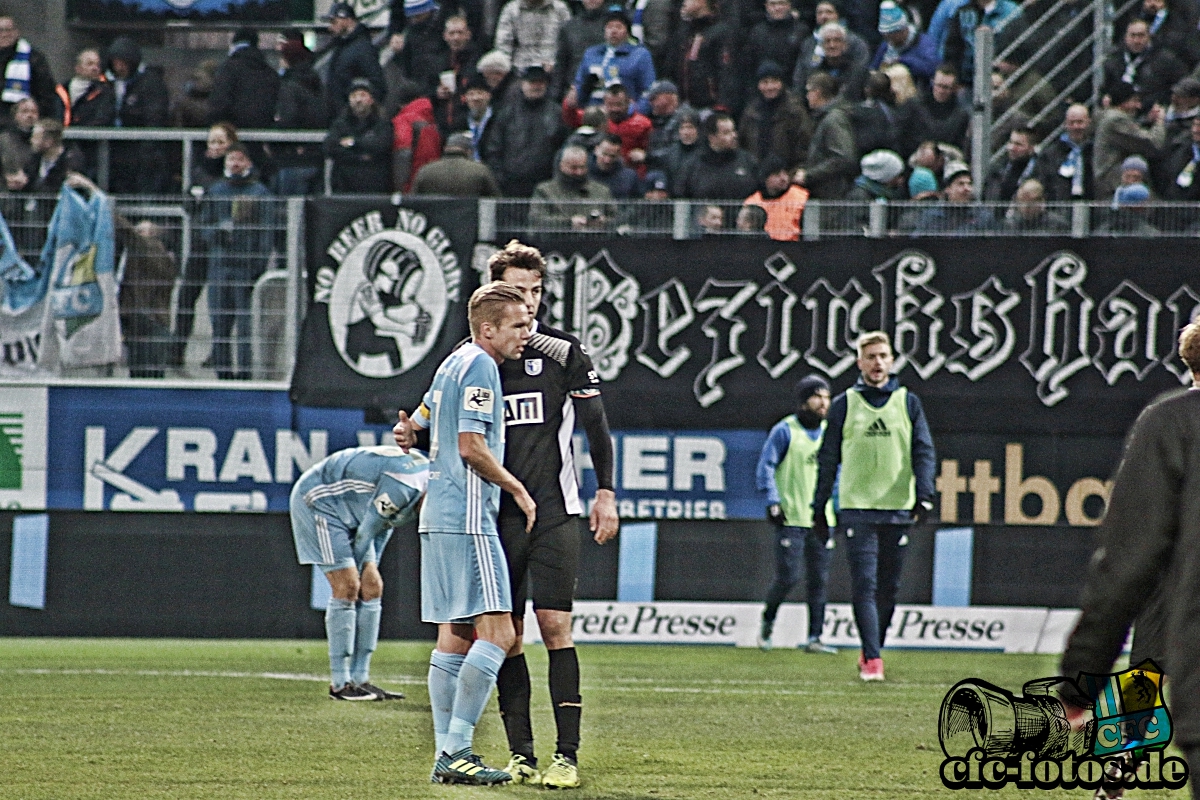 Chemnitzer FC - 1.FC Magdeburg 2:3 (1:3)