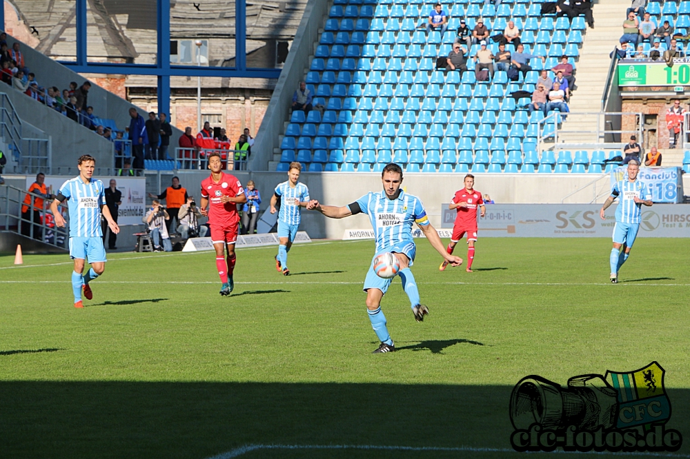 Chemnitzer FC - FSV Mainz 05 II 4:1 (3:0)
