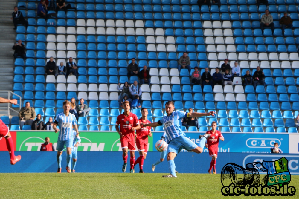 Chemnitzer FC - FSV Mainz 05 II 4:1 (3:0)