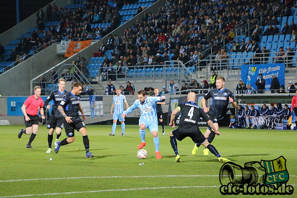 Chemnitzer FC - SC Paderborn 07 /2:1 (1:0)