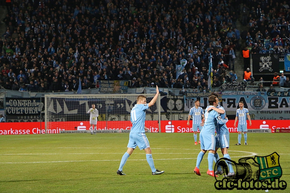 Chemnitzer FC - SC Paderborn 07 /2:1 (1:0)