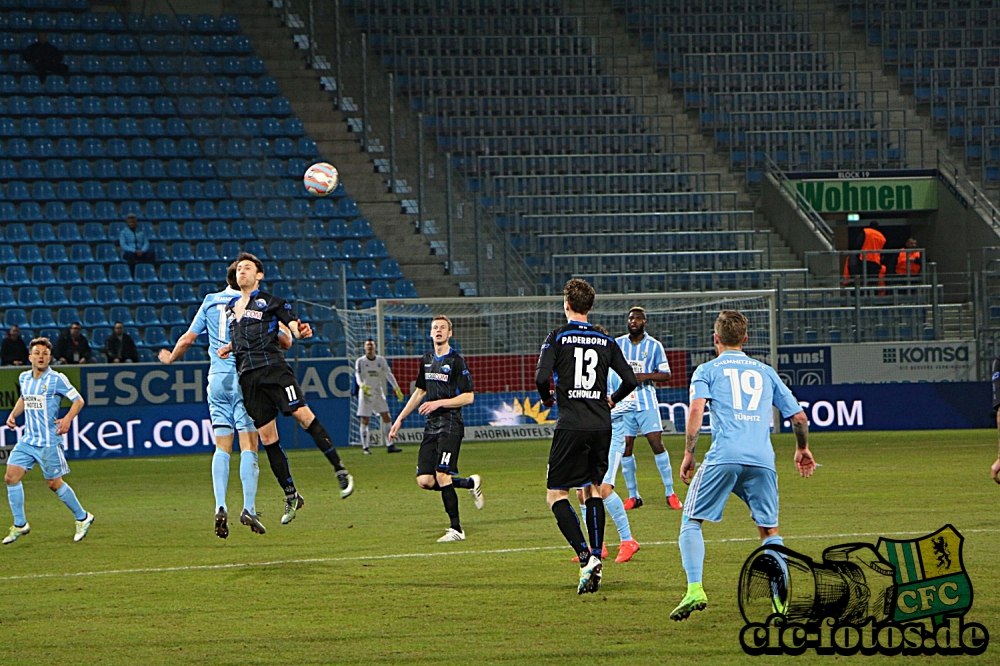 Chemnitzer FC - SC Paderborn 07 /2:1 (1:0)