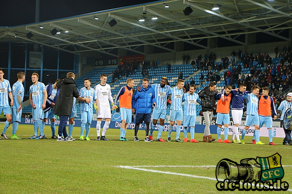 Chemnitzer FC - SC Paderborn 07 /2:1 (1:0)