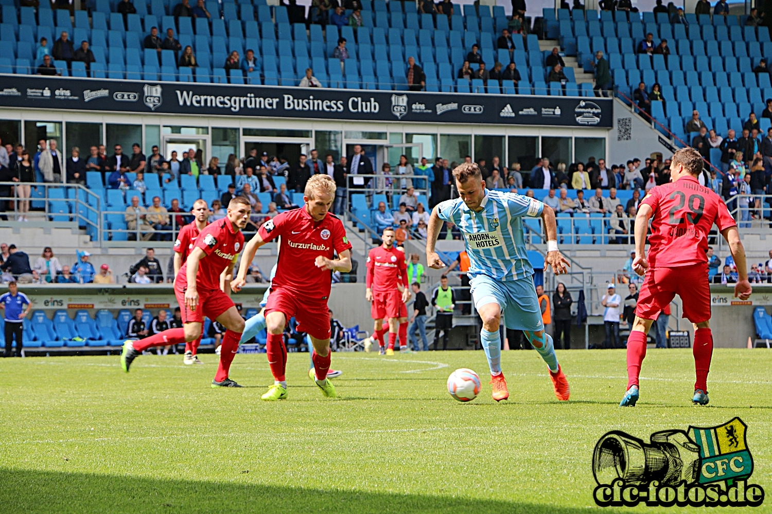 Chemnitzer FC - F.C. Hansa Rostock 2:0 (2:0)