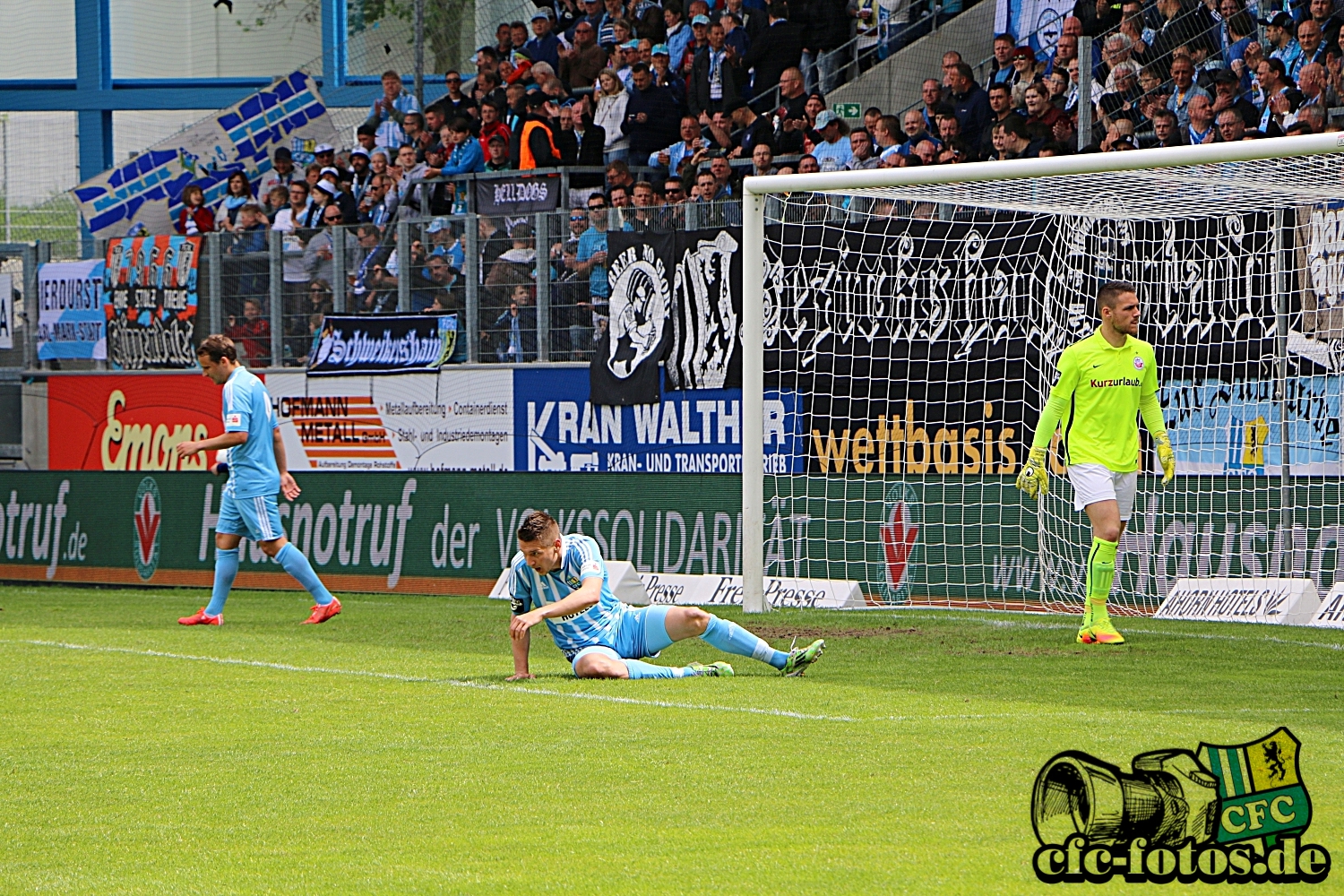 Chemnitzer FC - F.C. Hansa Rostock 2:0 (2:0)