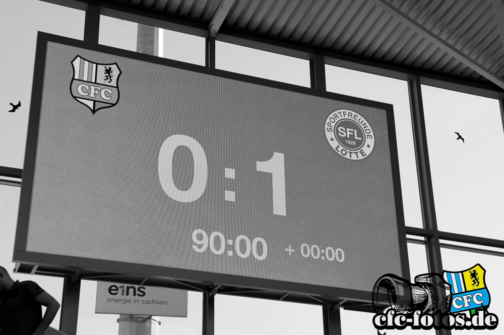 Chemnitzer FC - VfL Sportfreunde Lotte 0:1 (0:0)