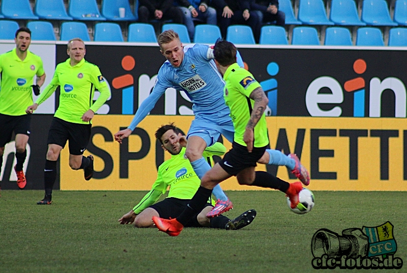 Chemnitzer FC - Wehen Weisbaden 1:4 (1:0)