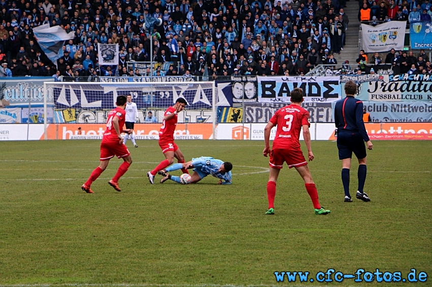 Chemnitzer FC-Wrzburger Kickers 0:1 (0:1)