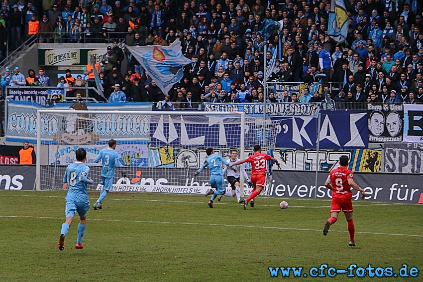 Chemnitzer FC-Wrzburger Kickers 0:1 (0:1)