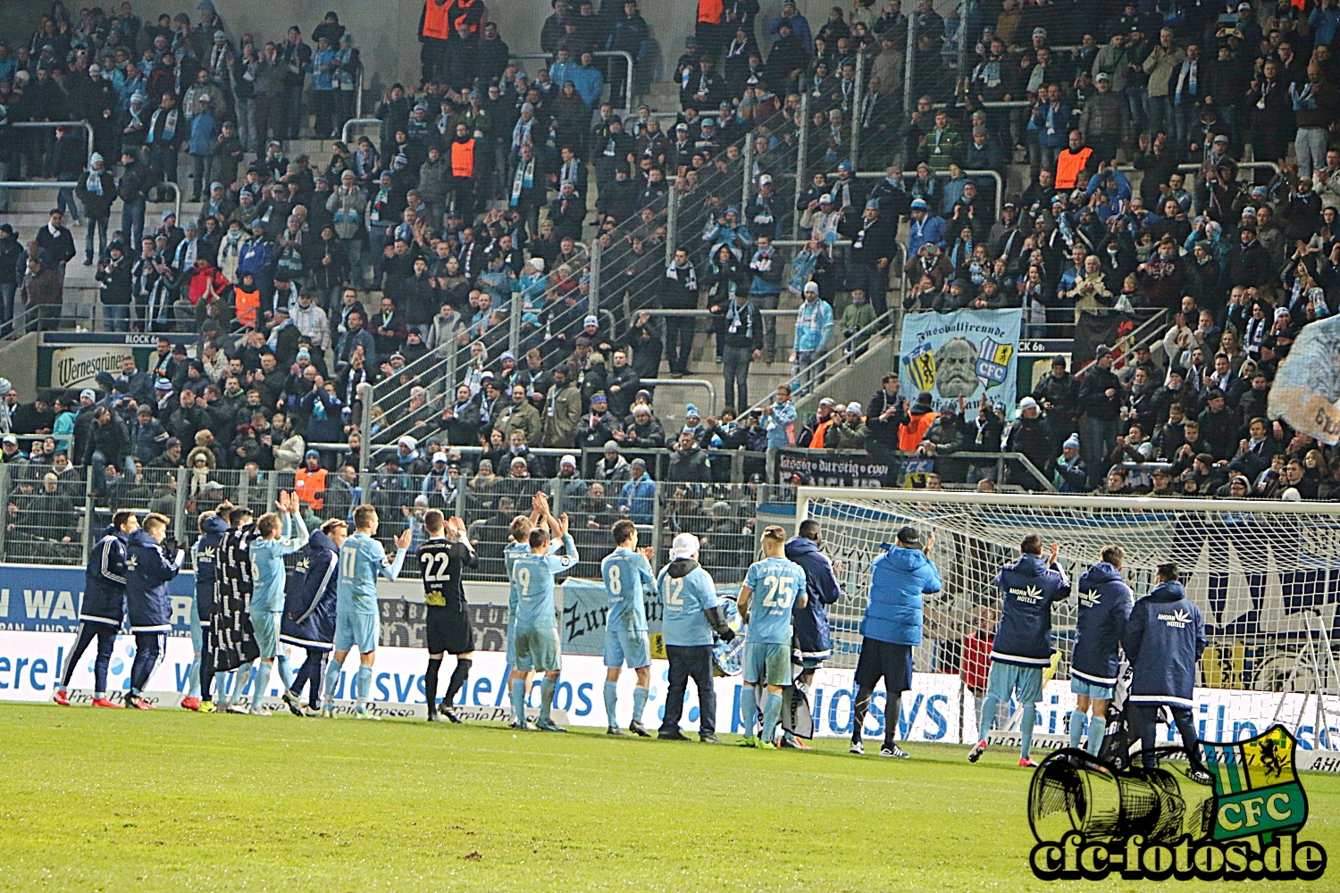 Chemnitzer FC - FSV Zwickau 2:1 n.V.(1:0;1:1) 0:0