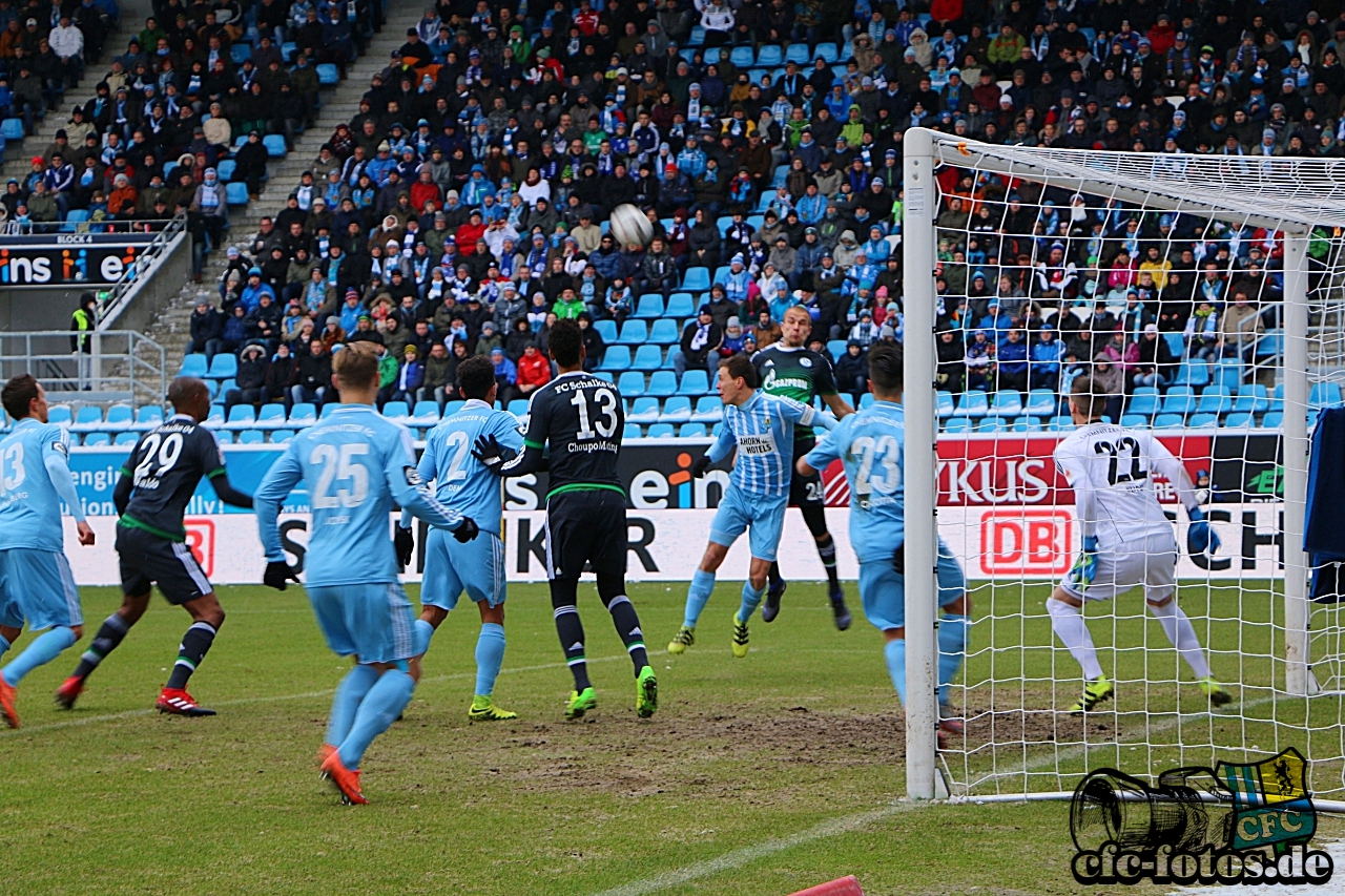 Chemnitzer FC - FC Schalke 04 2:1 (2:0)