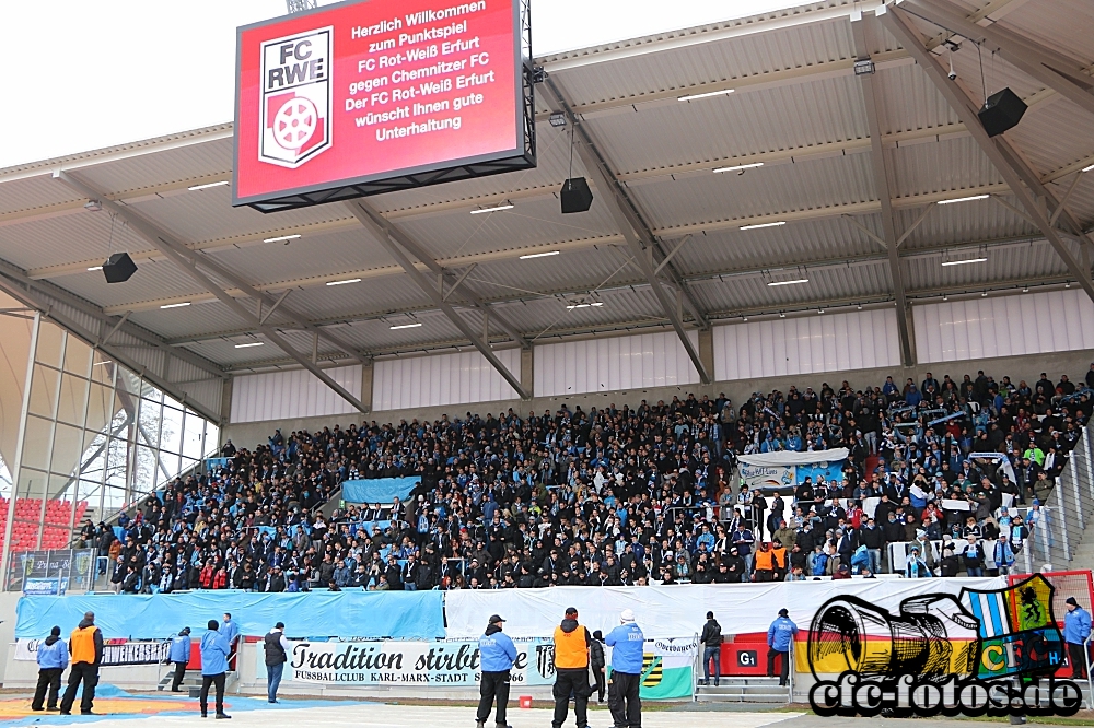FC Rot-Wei Erfurt - Chemnitzer FC 1:2 (0:1)