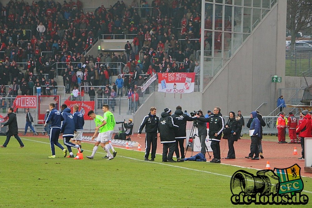 FC Rot-Wei Erfurt - Chemnitzer FC 1:2 (0:1)
