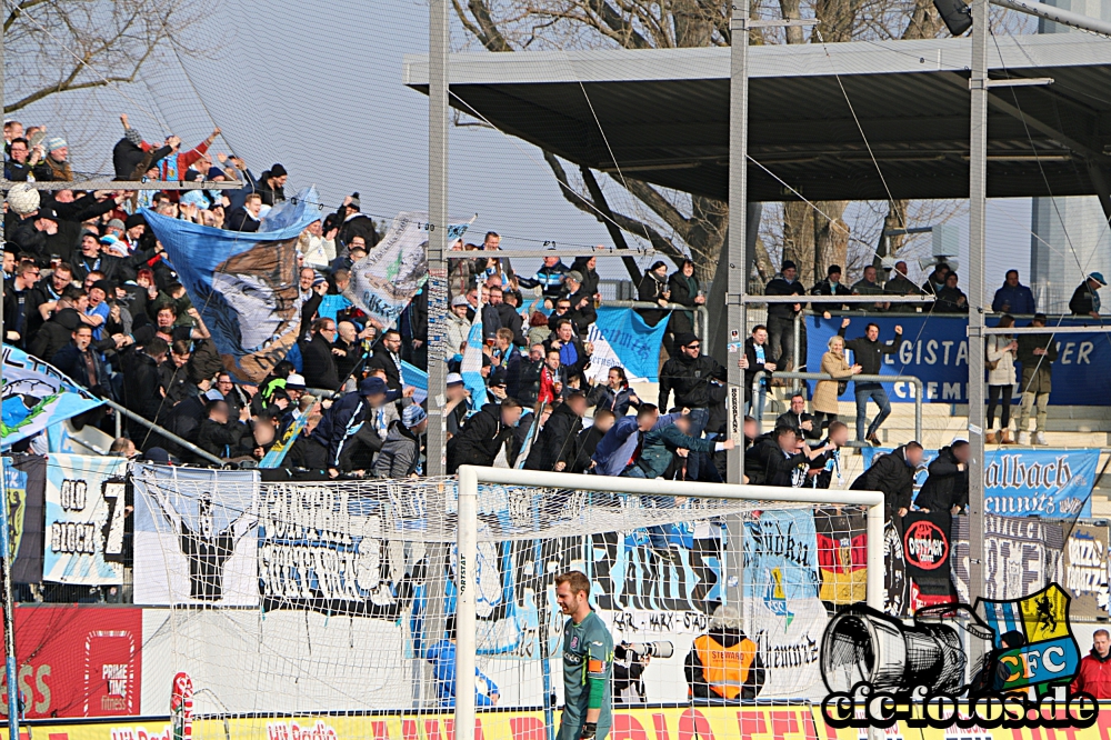 Chemnitzer FC - Hallescher FC 1:1 (0:0)