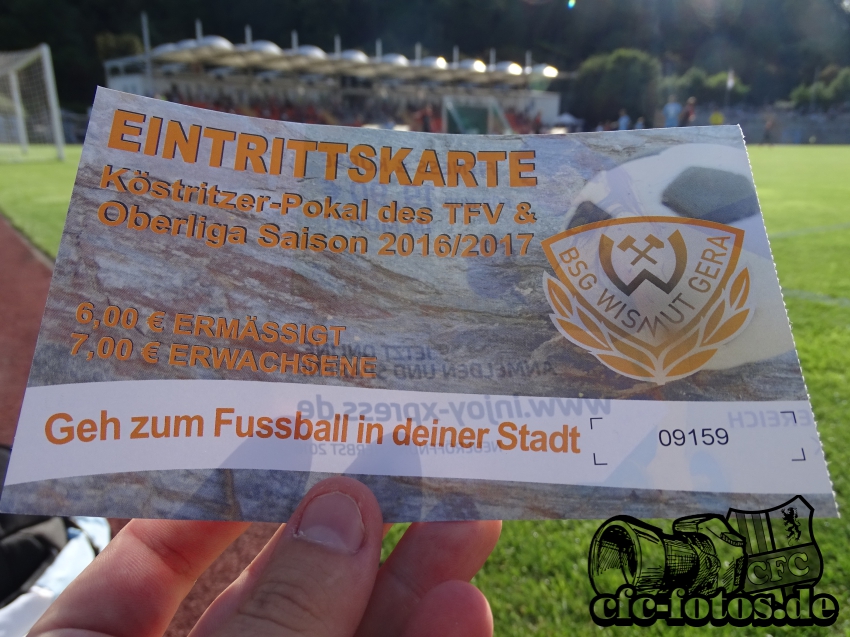 BSG Wismut Gera - Chemnitzer FC / 0:3 (0:2)