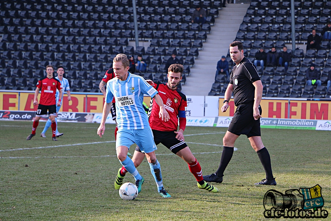 Groaspach-Chemnitzer FC 2:2 (1:1)