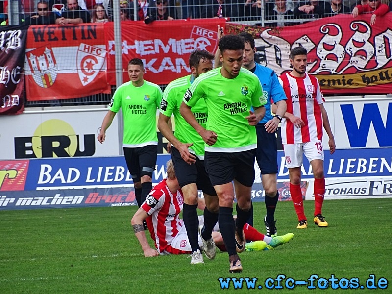 Hallescher FC - Chemnitzer FC 1:2 (0:0)