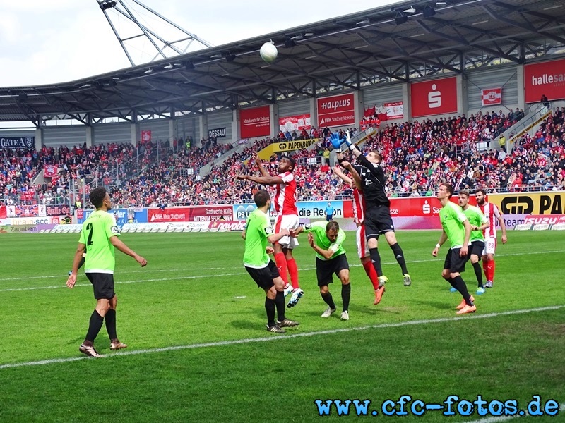 Hallescher FC - Chemnitzer FC 1:2 (0:0)