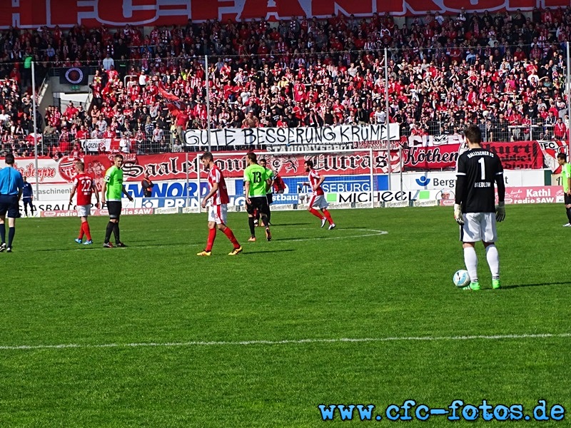 Hallescher FC - Chemnitzer FC 1:2 (0:0)