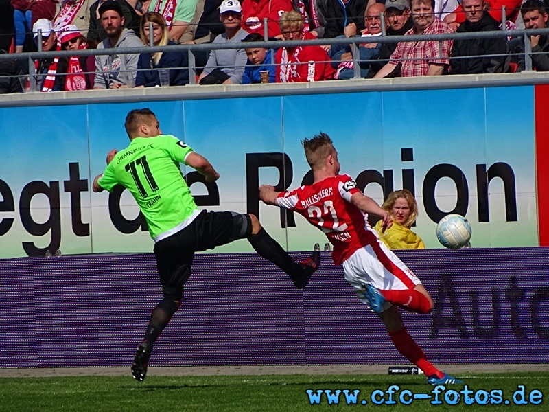 Hallescher FC - Chemnitzer FC 1:2 (0:0)